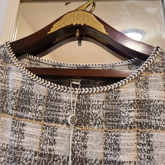 💥💥💥 HOT SALE Max Studio Dress Size Large Beige and Black Color Size Large - Picture 4 of 9